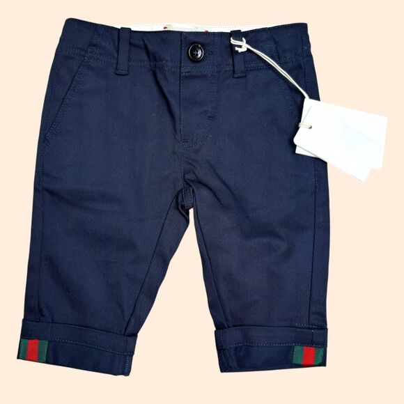 Gucci Baby Blue Trouser Pants - Picture 1 of 8